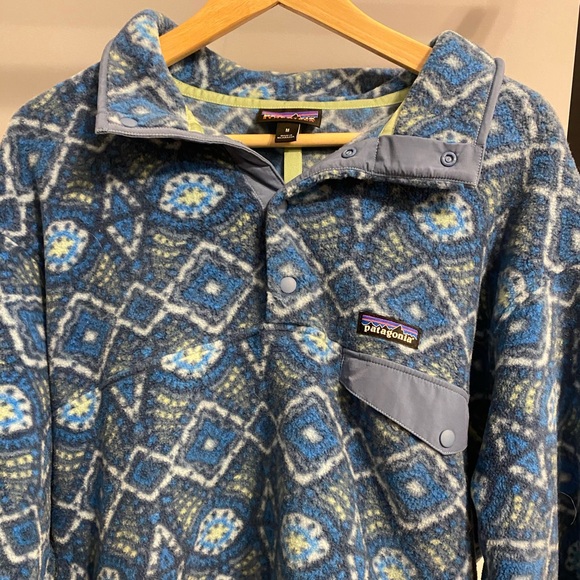 Patagonia synchilla honeycomb stone blue - Picture 3 of 7